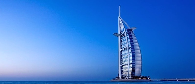 杜拜｜七星級帆船酒店Burj Al Arab 黃金暴發戶風