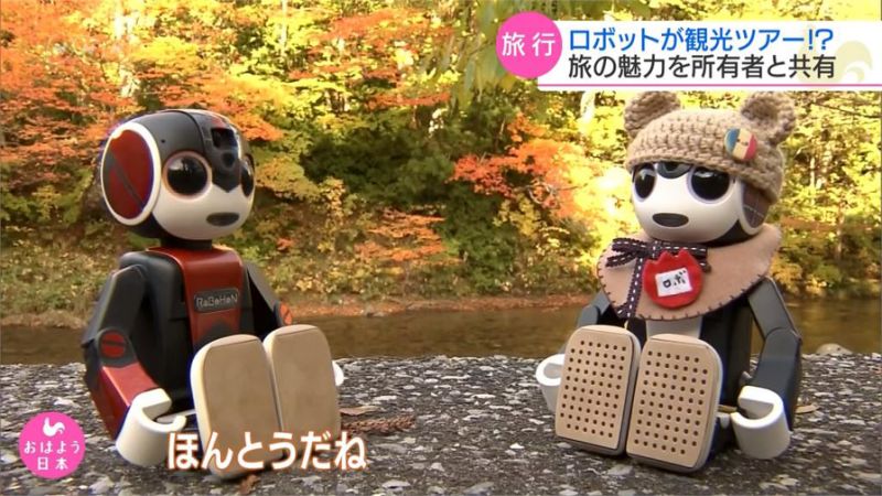 觀光再出奇招！日本「機器人觀光團」 打卡拍照遠端遊青森